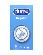 Durex Regular klasyczne prezerwatywy 6 sztuk
