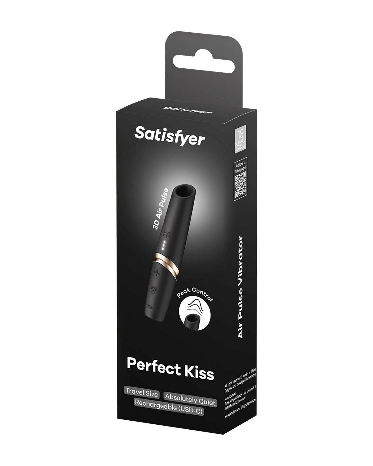 Innowacyjny stymulator łechtaczki z technologią Magnetic Power Engine Satisfyer Perfect Kiss