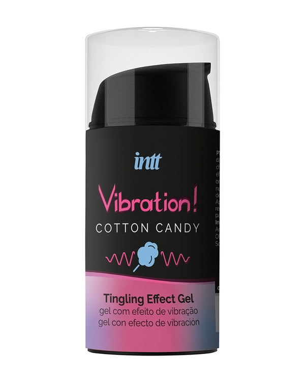 INTT Cotton Candy wibrator w płynie o smaku waty cukrowej