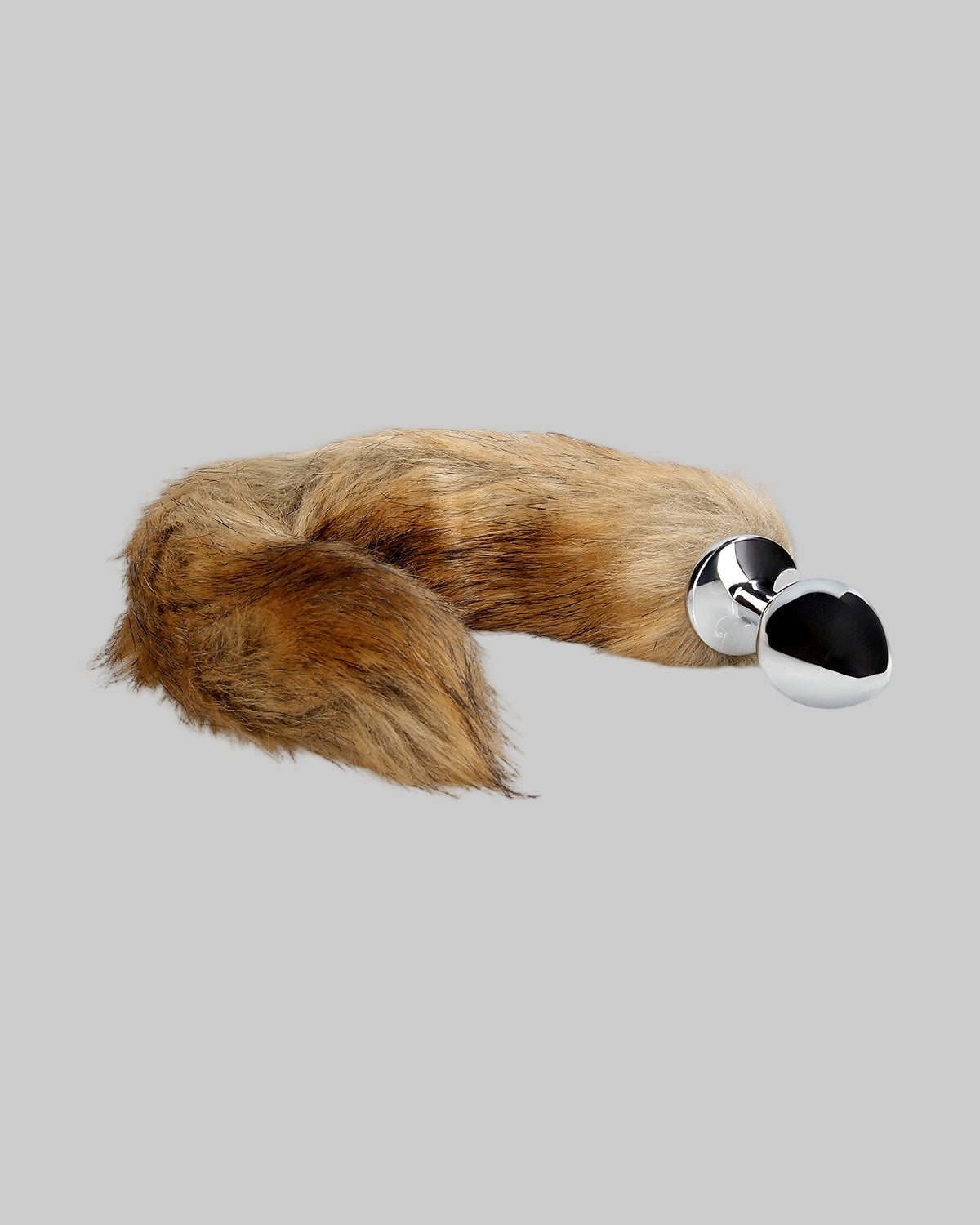Korek analny z brązowym lisim ogonem Ouch! Fox Tail Plug Brown