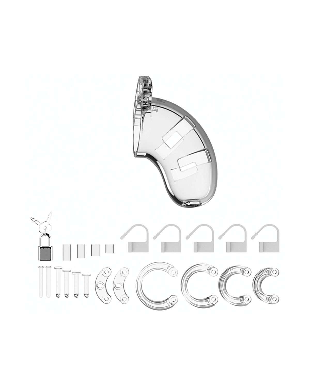 ManCage Model 1 Chastity Cock Cage klatka na penisa 9 cm