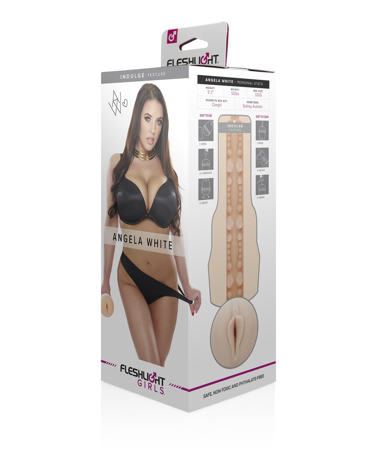Fleshlight Girls Angela White Indulge masturbator
