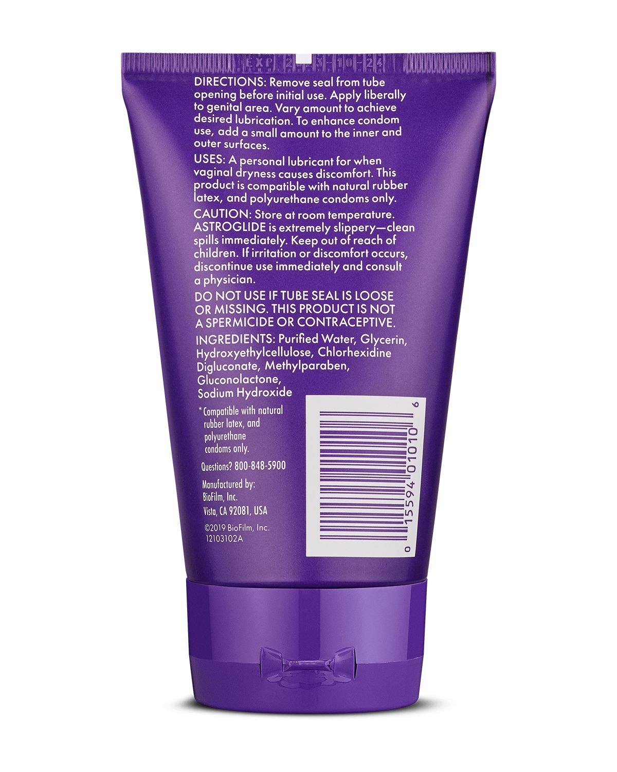 Astroglide Gel nawilżający żel intymny z formułą Velvet Glide