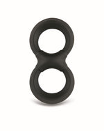 Podwójny ring erekcyjny Rooster Justus Playful Multifunctional Double Cock Ring Design - czarny