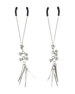 Virgite Metallic Bloom Nipple Clamps regulowane klamerki na sutki z ozdobami