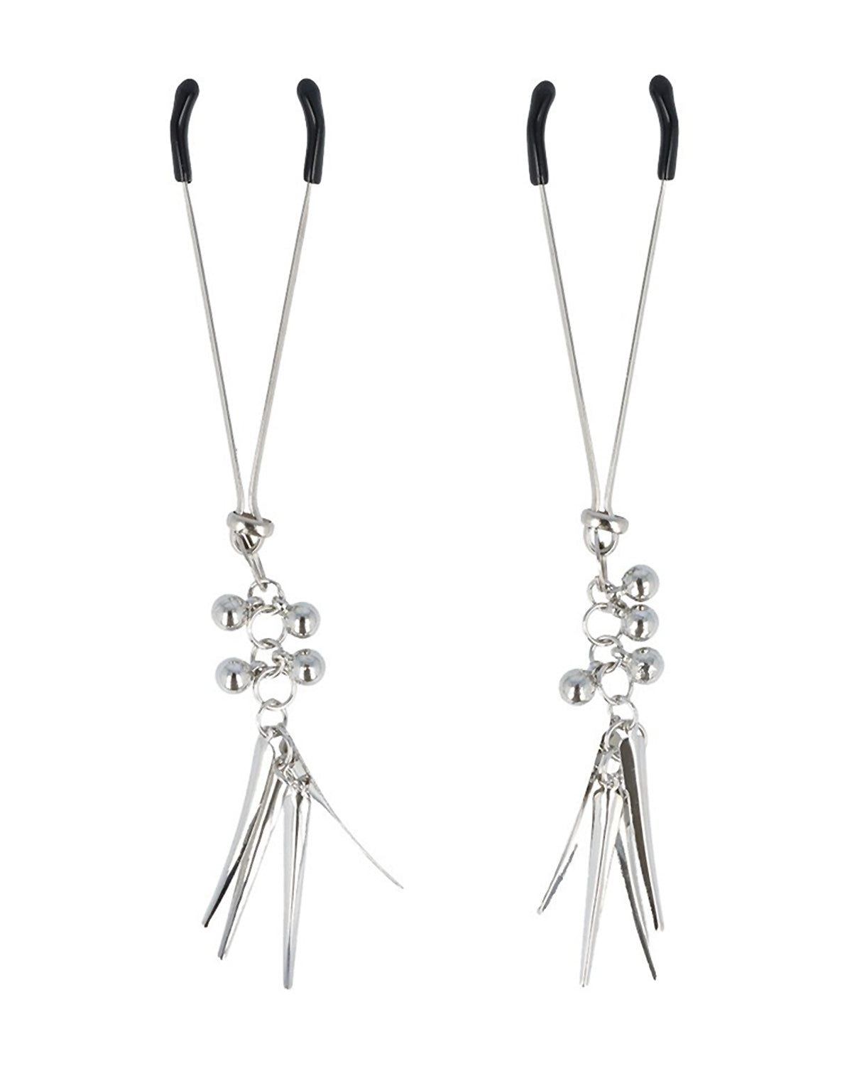 Virgite Metallic Bloom Nipple Clamps regulowane klamerki na sutki z ozdobami