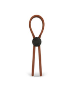 Regulowany pierścien erekcyjny Rooster Ragnar Lasso Cock Ring - brązowy