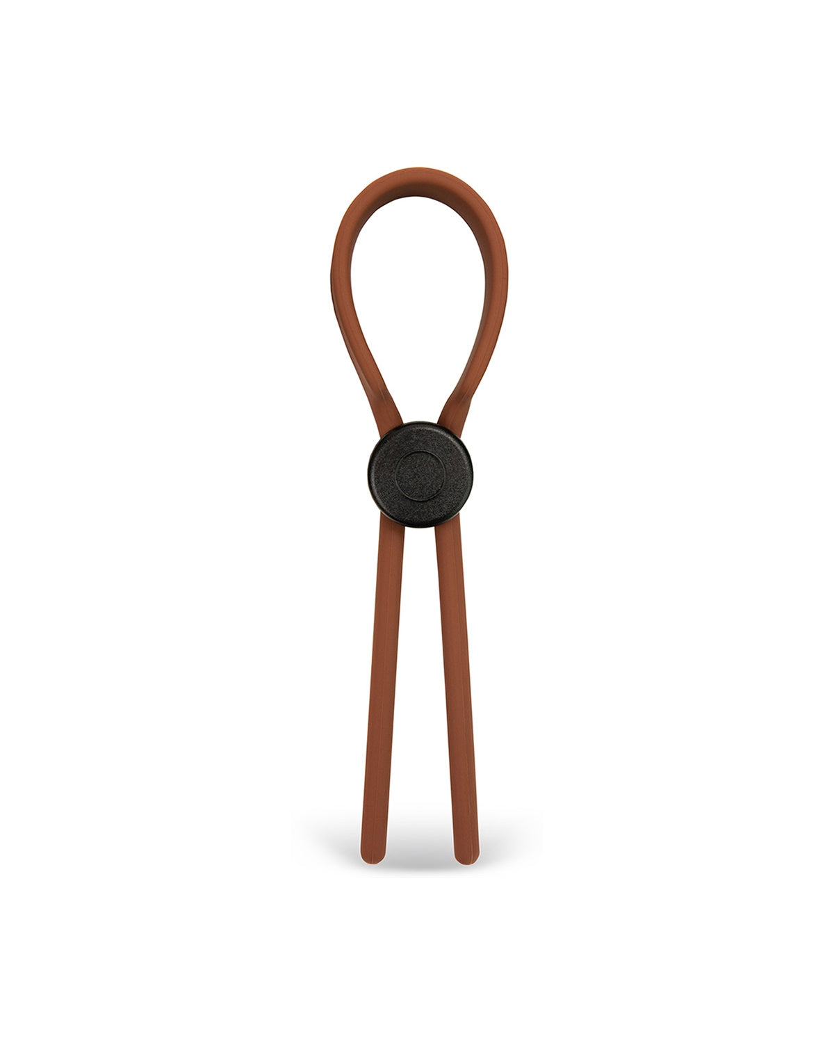 Regulowany pierścien erekcyjny Rooster Ragnar Lasso Cock Ring - brązowy