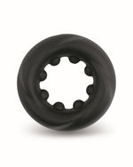 Silkonowy pierścień erekcyjny Rooster Cain Bulky Cock Ring with Pressure Bumps - czarny