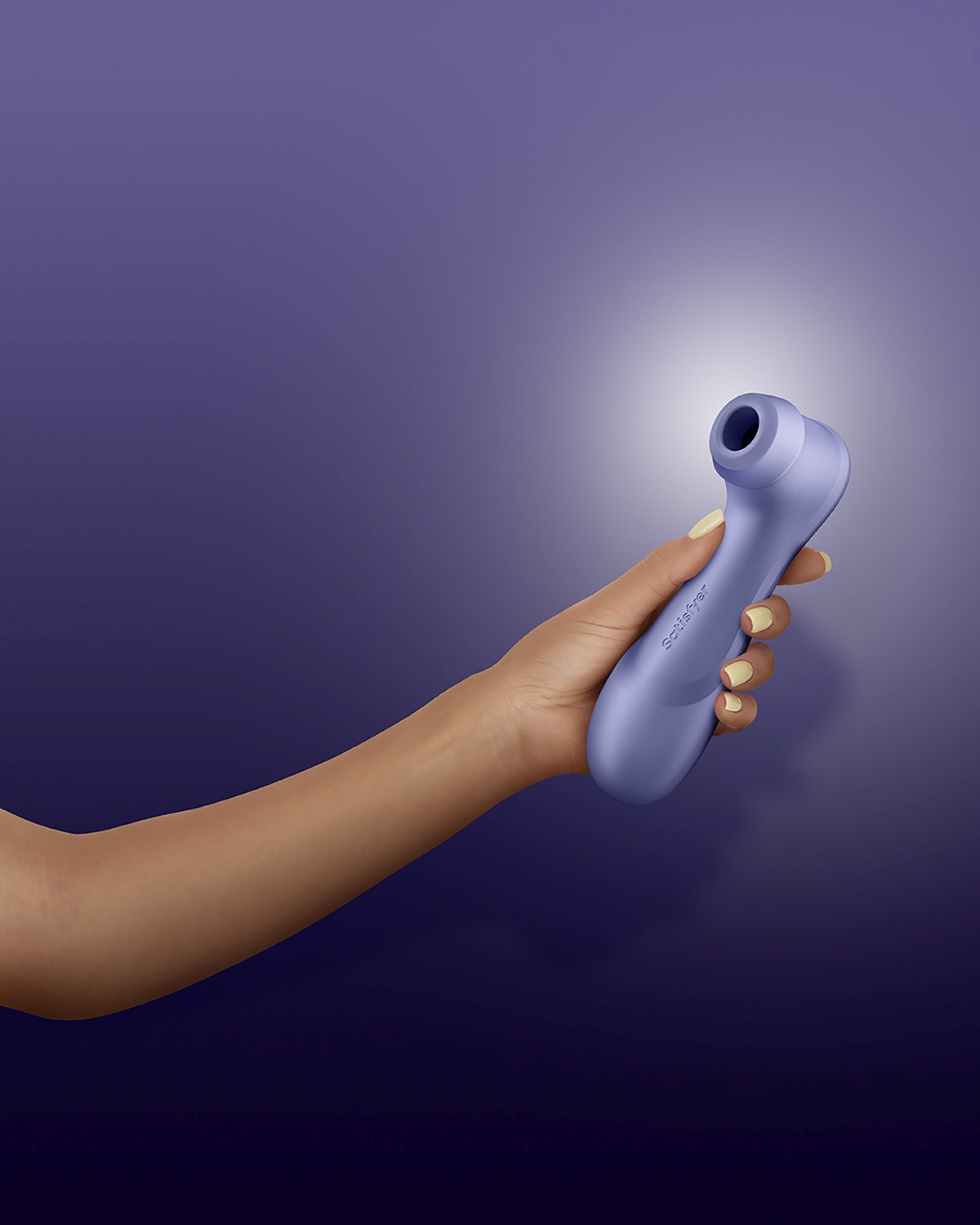 Stymulator łechtaczki z technologią Liquid Air, wibracjami i aplikacją Bluetooth Satisfyer Pro 2 Generation 3 Bluetooth Lilac