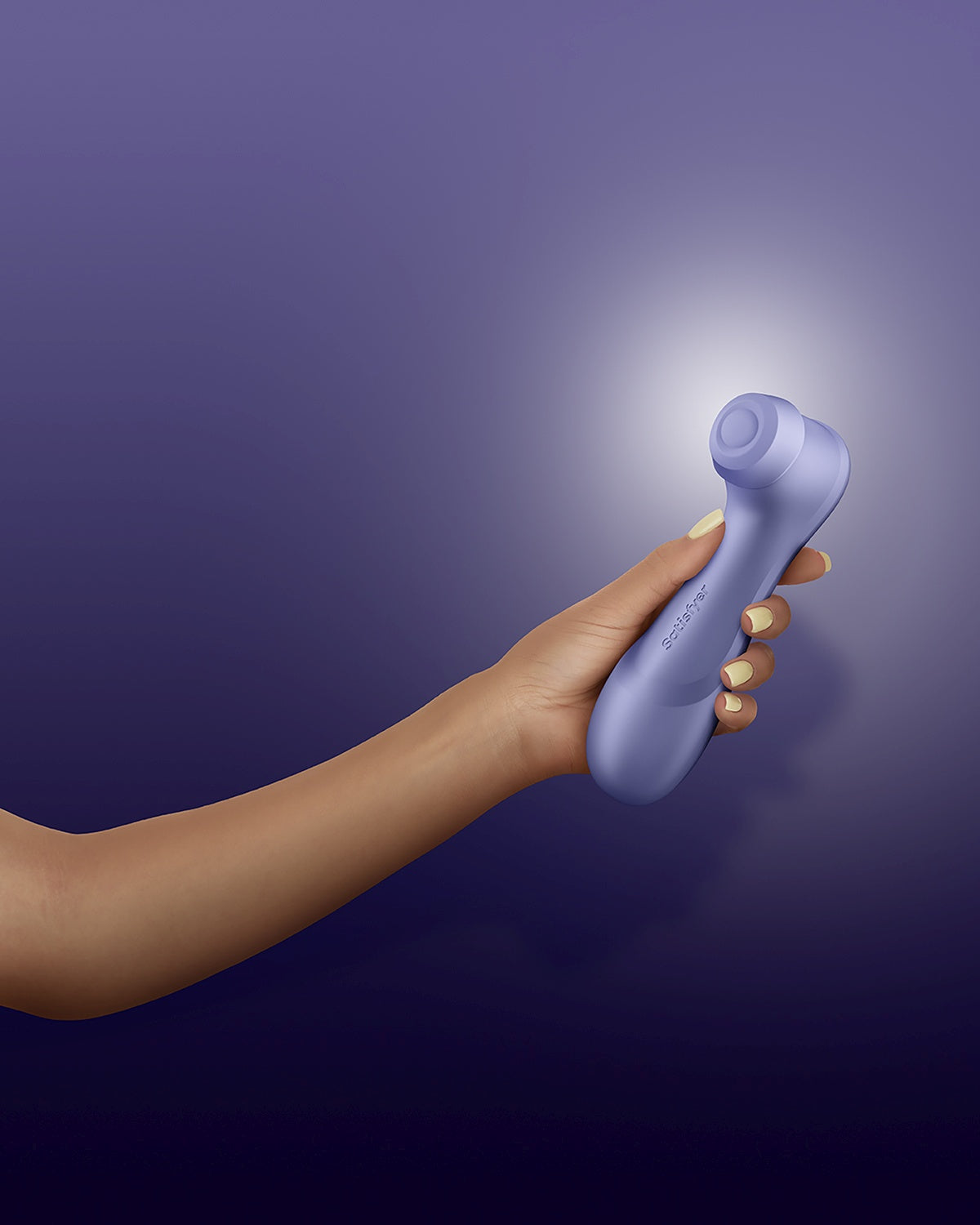 Stymulator łechtaczki z technologią Liquid Air, wibracjami i aplikacją Bluetooth Satisfyer Pro 2 Generation 3 Bluetooth Lilac