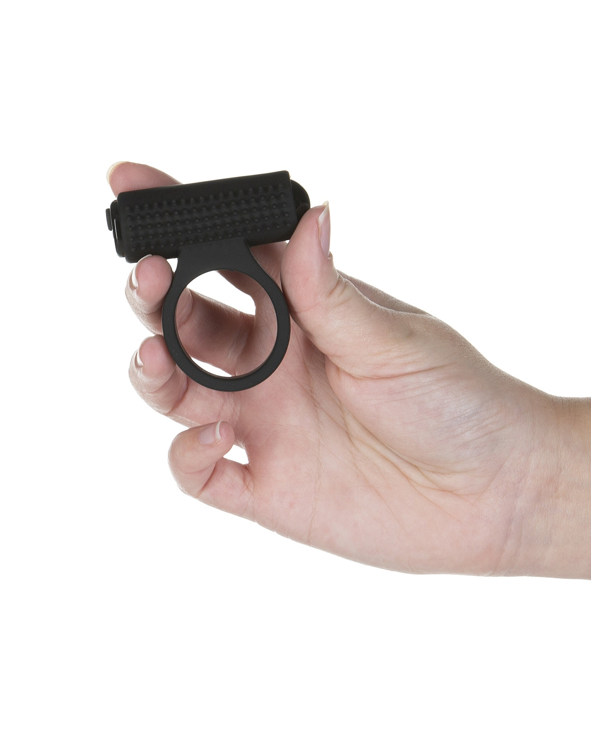 Wibrujący ring erekcyjny ładowany USB COSMIC COCK RING WITH BULLET 9 FUNCTION - czarny