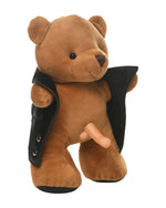 XR Brands Show Bear pluszowy miś ekshibicjonista z penisem świecącym w ciemności