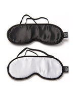 50 Twarzy Greya Blindfold Set zestaw dwóch satynowych masek na oczy