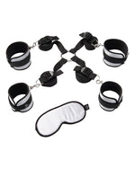 50 Twarzy Greya Restraints Kit zestaw do krępowania i maska na oczy