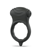 B Swish Bcharmed Basic Wave wibrujący pierścień erekcyjny czarny