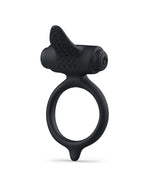 B Swish Bcharmed Basic wibrujący pierścień erekcyjny czarny