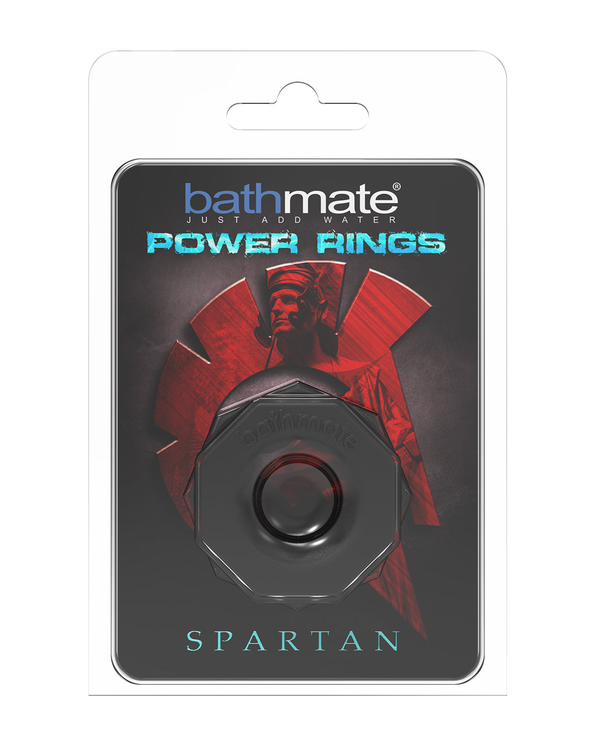 Bathmate Power Ring Spartan pierścień erekcyjny na penisa czarny