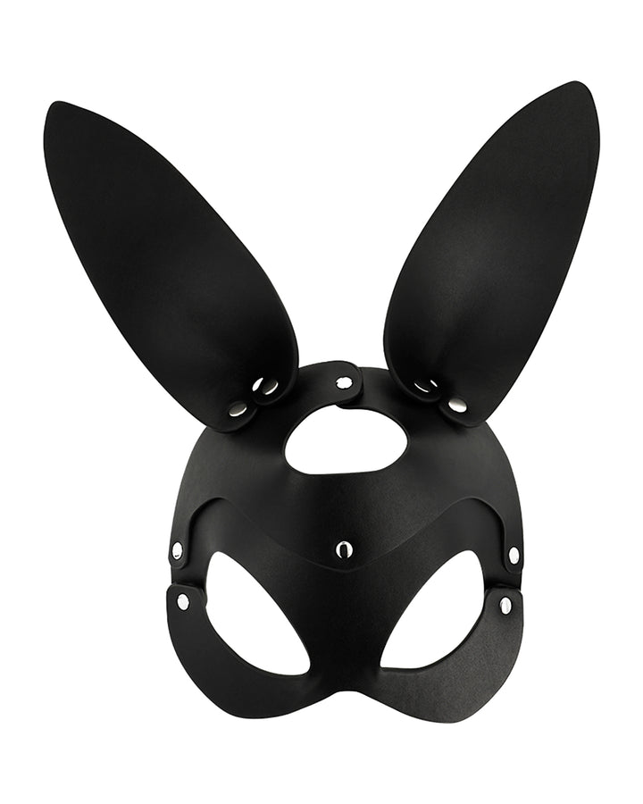 Coquette Chic Mask with Bunny Ears maska z uszami królika czarna