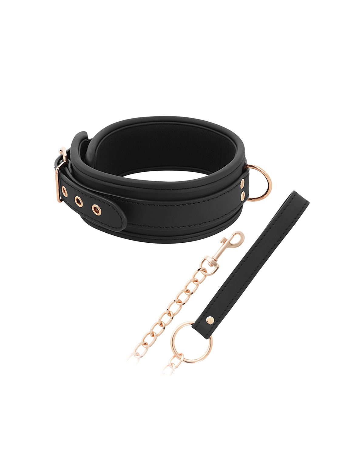 Coquette Chic Vegan Leather Collar obroża erotyczna ze smyczą