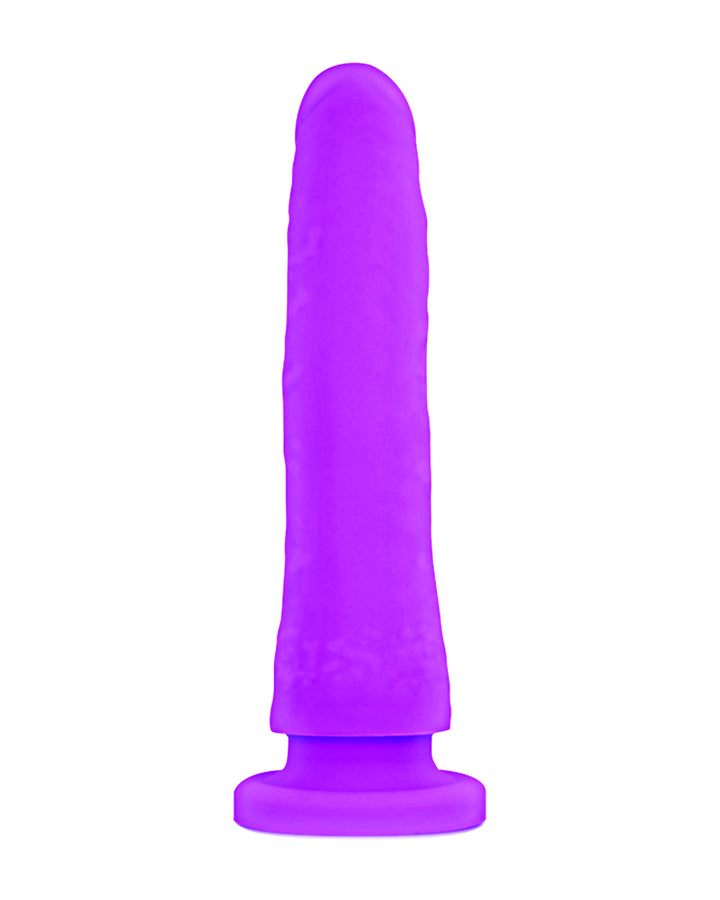 Delta Club Toys Dong Purple silikonowe dildo z przyssawką 20 cm x 4 cm, fioletowe