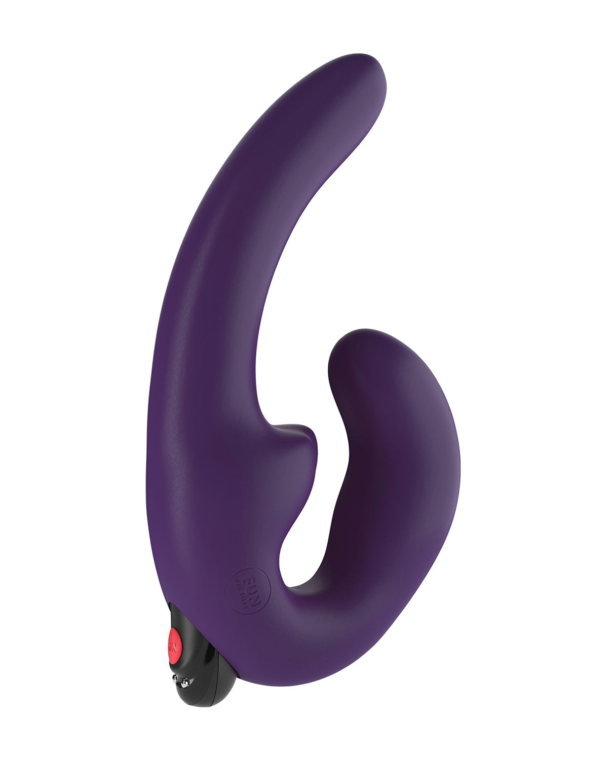 Fun Factory Sharevibe strap-on z wibracjami fioletowy