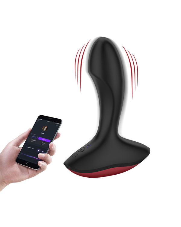 Magic Motion Solstice App Controlled masażer prostaty z aplikacją na telefon czarny