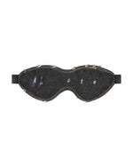 Ouch! Denim Eye Mask dżinsowa opaska na oczy czarna
