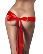 Ouch! Silky Ribbon jedwabista wstążka do krępowania czerwona