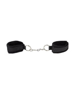 Ouch! Velcro Cuffs miękkie kandanki zapinane na rzepy czarne