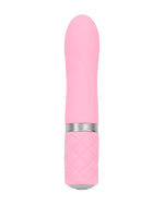 Pillow Talk Flirty miniwibrator z kryształkami Swarovskiego różowy