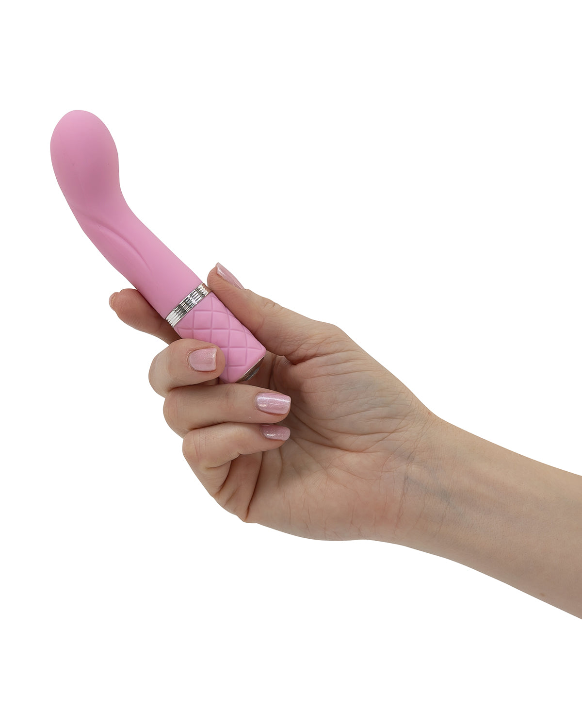 Pillow Talk Racy miniwibrator punktu G z kryształkami Swarovskiego różowy