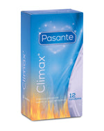 Prezerwatywy prążkowane z efektem rozgrzewającym i chłodzącym Climax 12 sztuk