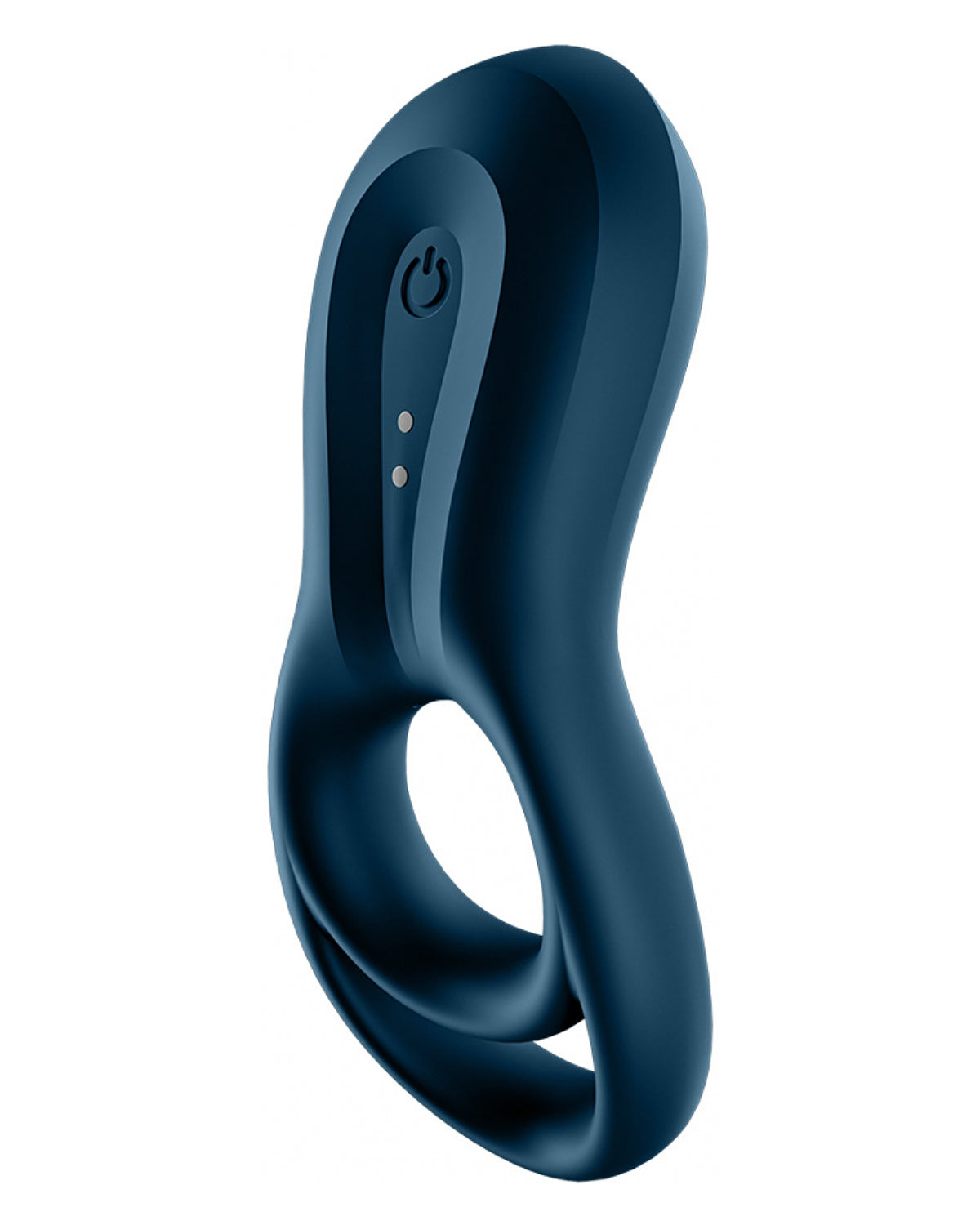 Satisfyer Epic Duo wibrujący pierścień erekcyjny z aplikacją na smartfona granatowy