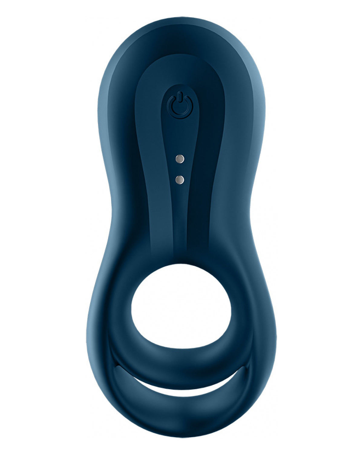 Satisfyer Epic Duo wibrujący pierścień erekcyjny z aplikacją na smartfona granatowy