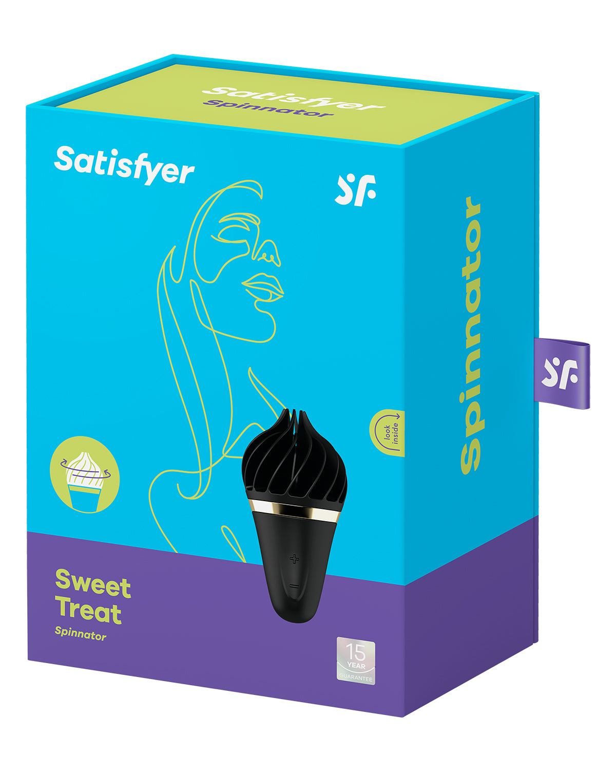 Satisfyer Lay-On Sweet Temptation stymulator łechtaczki czarny