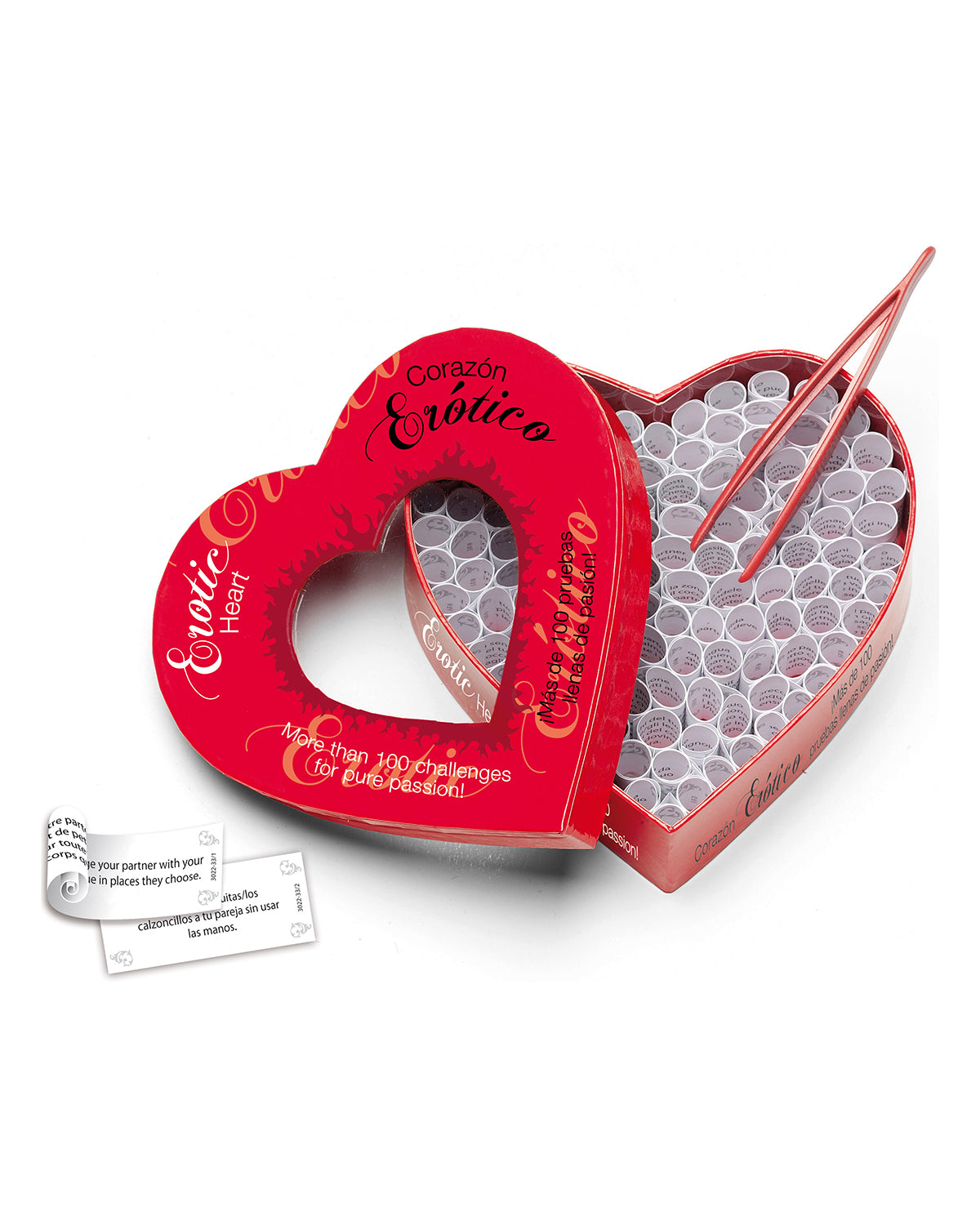 Tease & Please Erotic Heart game in languages EN - ES