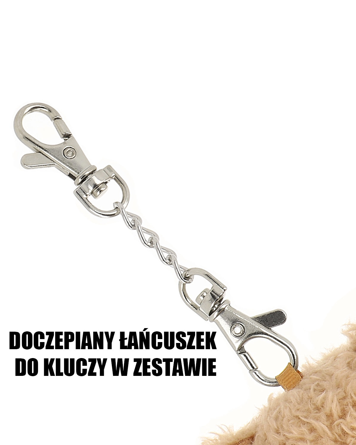 Fetish Submissive Bongo pluszowy miś BDSM z uprzężą