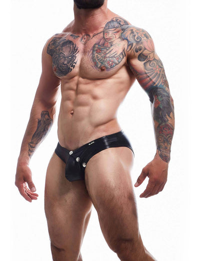 Cut4Men Snap Ergonomic Brief figi męskie zapinane na napy