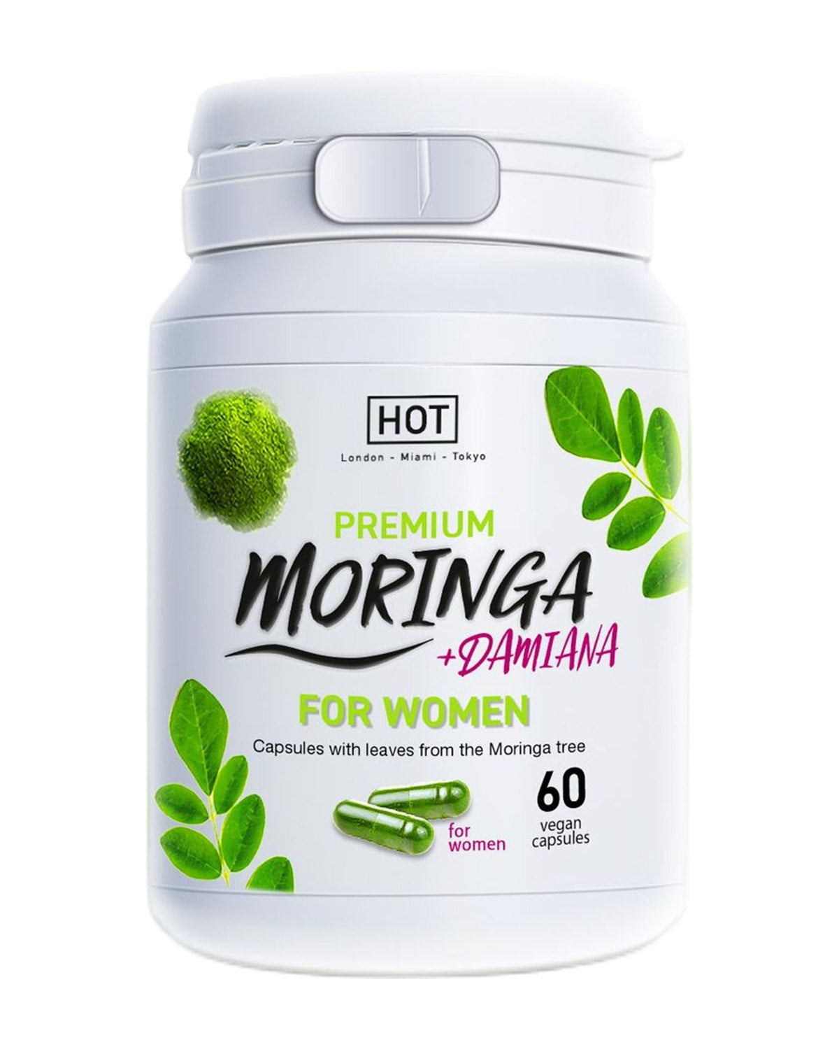 HOT Moringa Libido Power Caps kapsułki na libido dla kobiet