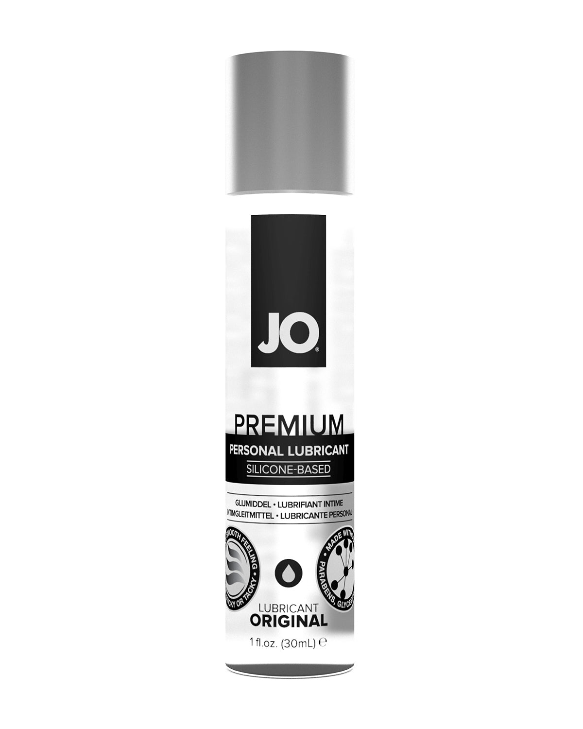 JO Premium Original lubrykant silikonowy w butelce 30 ml - luksusowy, długotrwały