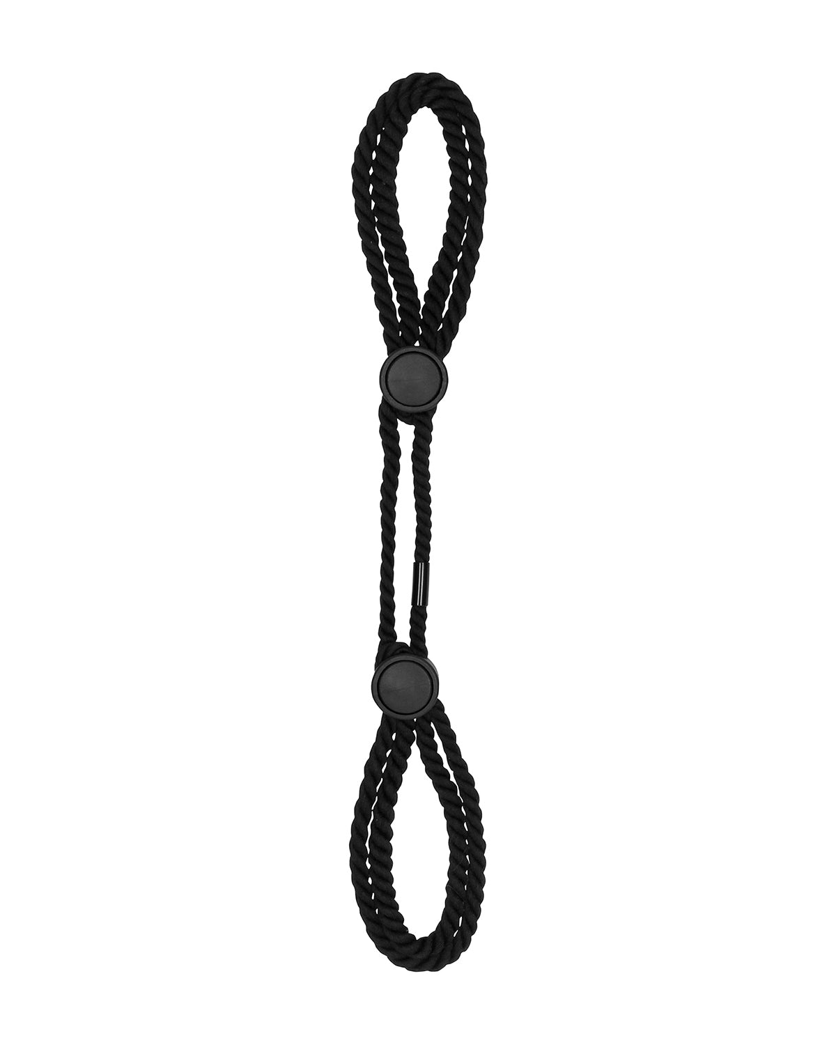 Kajdanki sznurkowe na ręce z regulacją Ouch! Adjustable Rope Hand Cuffs