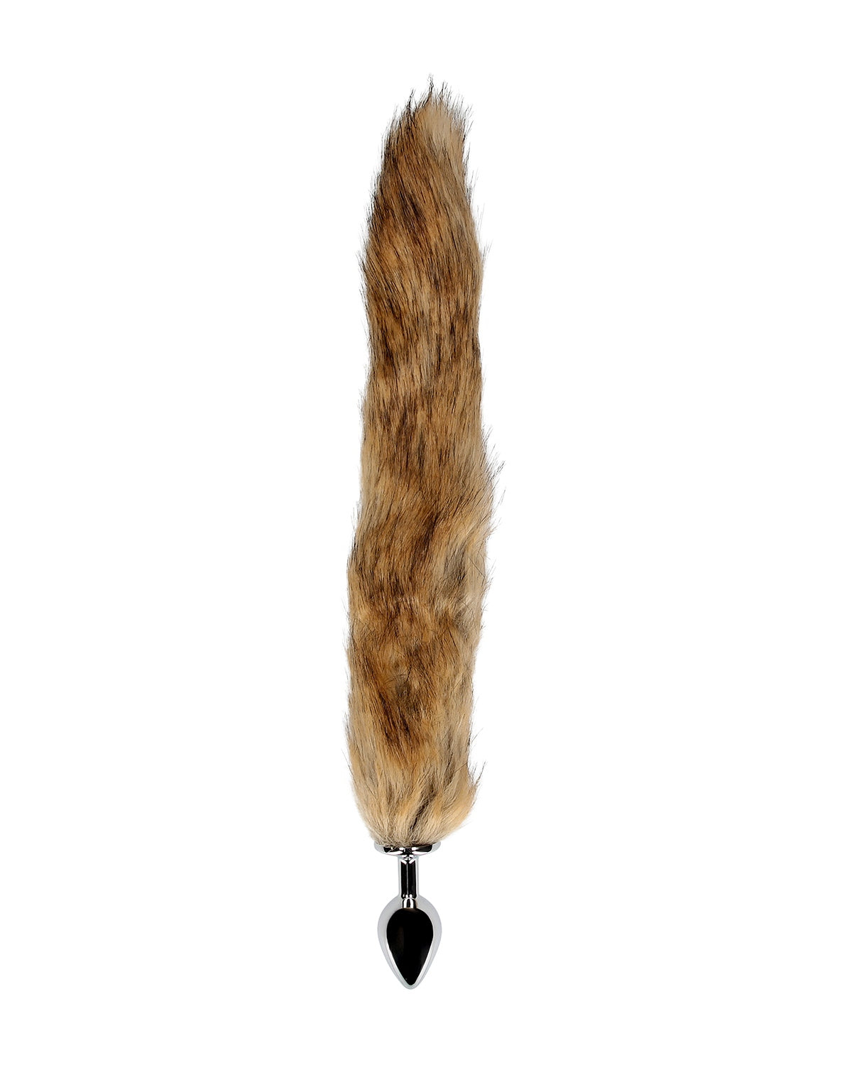 Korek analny z brązowym lisim ogonem Ouch! Fox Tail Plug Brown