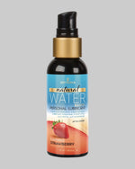 Butelka z pompką lubrykantu wodnego Sensuva Natural o smaku truskawki (Strawberry), pojemność 57 ml.