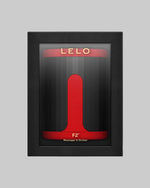 Masturbator LELO F2S - eleganckie opakowanie z okienkiem prezentującym produkt - kolor czerwony