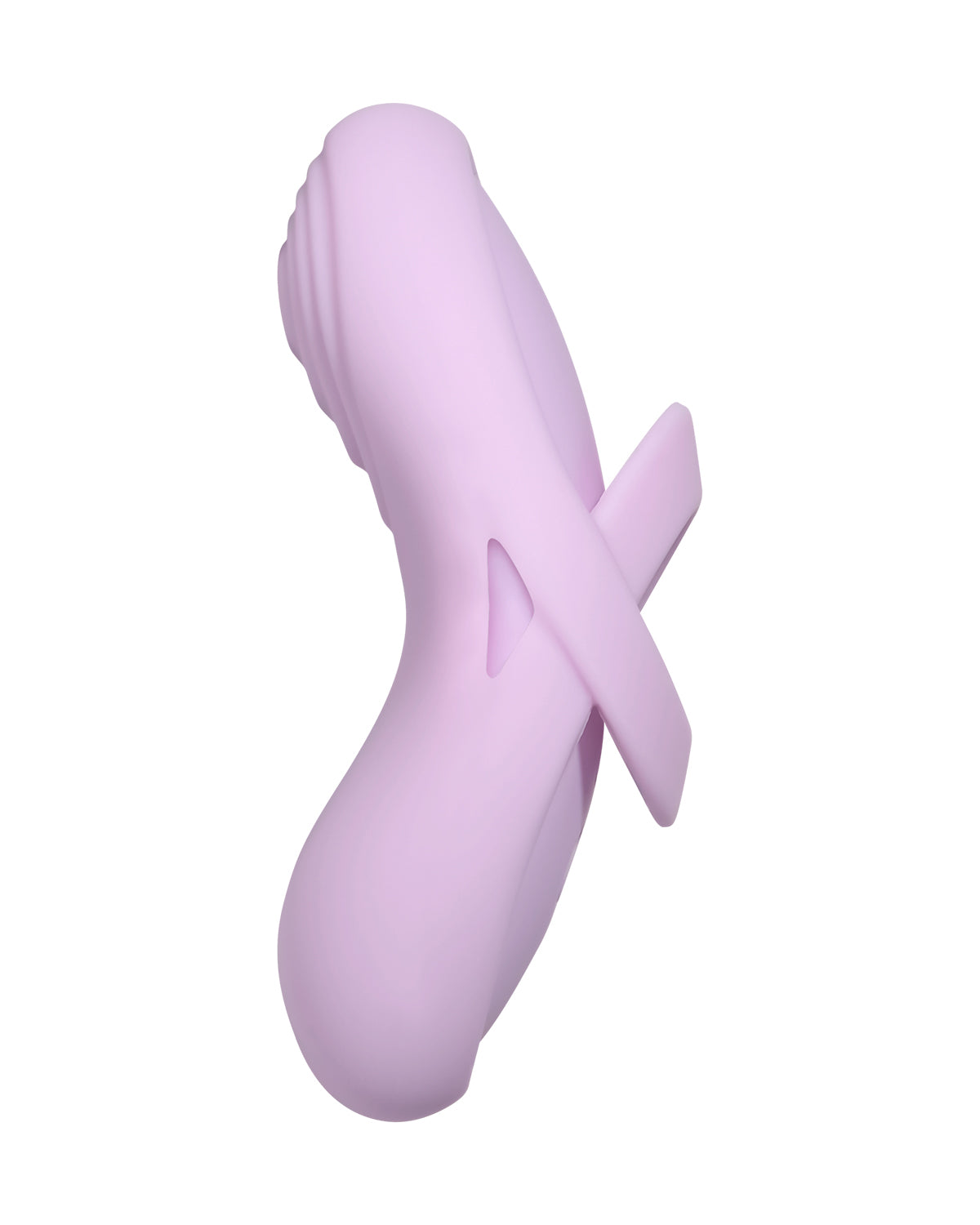 Różowy wibrator rabbit z dodatkowym stymulatororem łechtaczki w kształcie motyla na gładkiej powierzchni