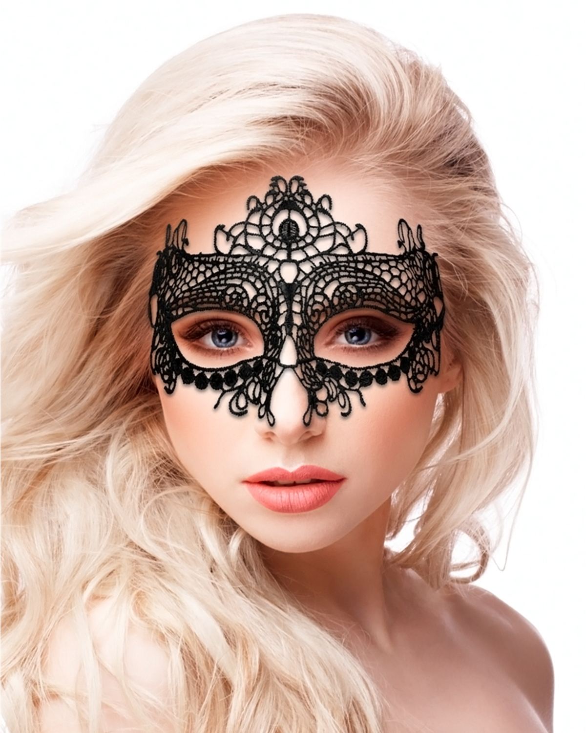 Ouch! Queen Lace Mask maska wenecka