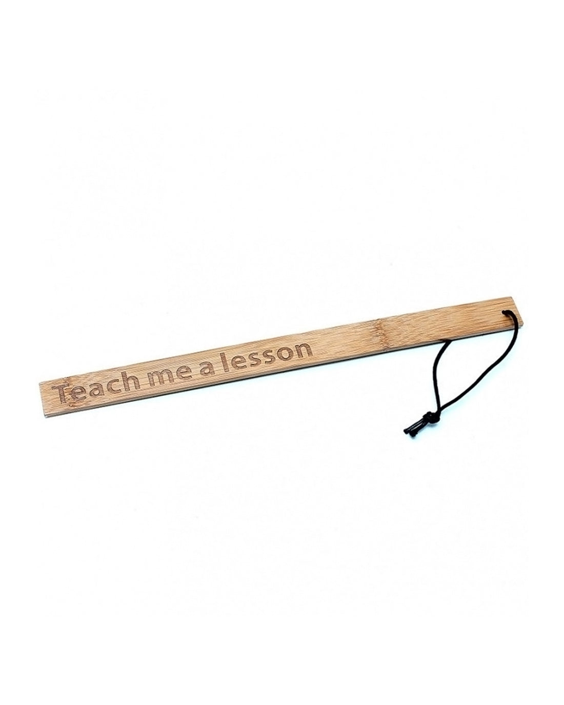 Packa bambusowa do klapsów z grawerem Teach Me A Lesson Rimba Bamboo Ruler