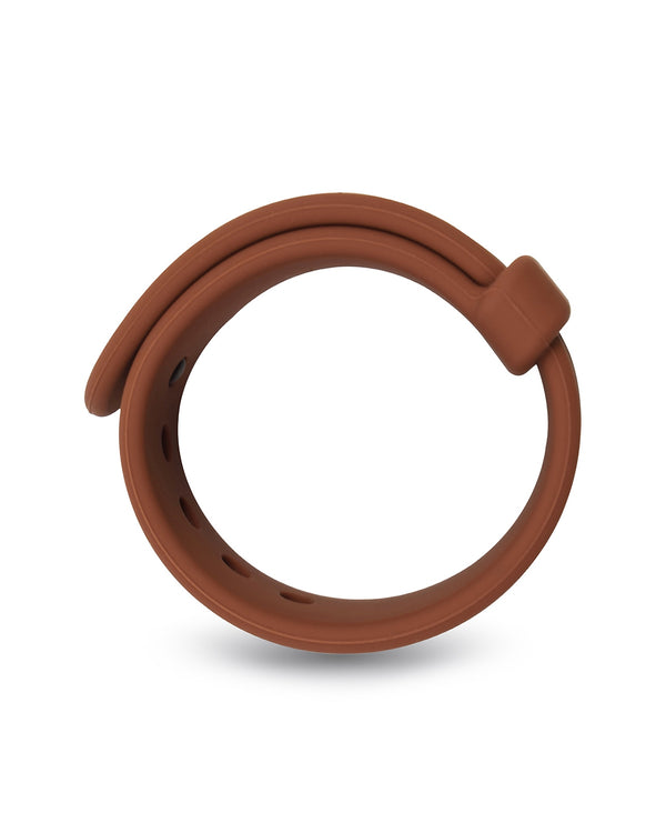 Regulowany pierścień erekcyjny Rooster Jason Size Adjustable Firm Strap Cock Ring - brązowy
