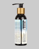 Etykieta na tyle butelki lubrykantu Sensuva 125 ml z widocznym pełnym składem produktu.